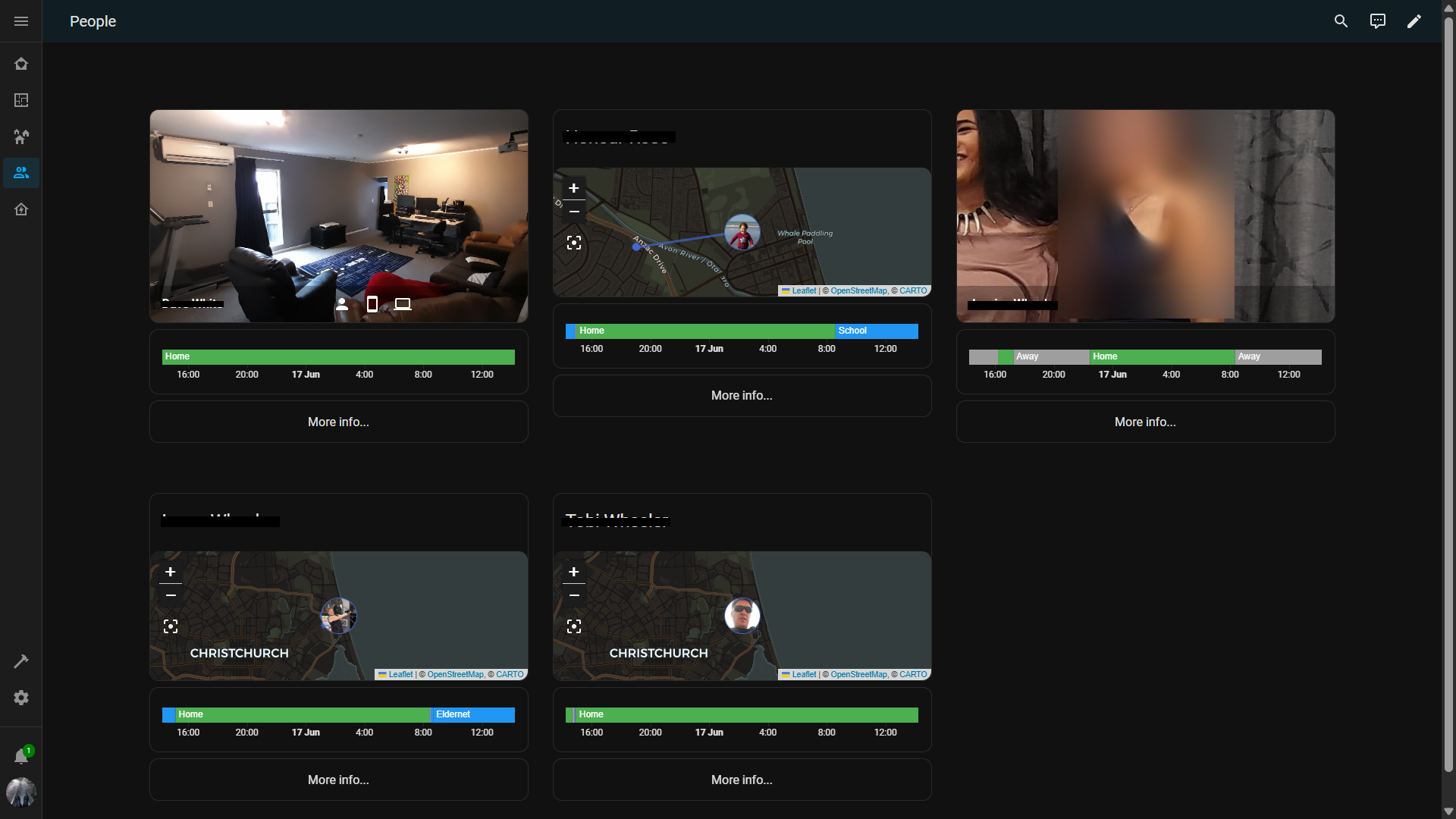 Home assistant screenshot
